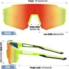 image:imageDUCO Kids Baseball Sunglasses for Boys Girls Age 616 Polarized  UV400 Protection Youth Cycling Goggles for Boys Girls Unbreakable Flexible Frame with Case amp Carry Case12 Green Frame Revo Orange Lens