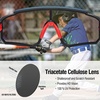 image:imageDUCO Kids Baseball Sunglasses for Boys Girls Age 616 Polarized  UV400 Protection Youth Cycling Goggles for Boys Girls Unbreakable Flexible Frame with Case amp Carry Case09 Black Frame Revo Orange Lens