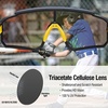 image:imageDUCO Kids Baseball Sunglasses for Boys Girls Age 616 Polarized  UV400 Protection Youth Cycling Goggles for Boys Girls Unbreakable Flexible Frame with Case amp Carry Case28 Black Frame Revo Silver Lens