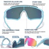 image:imageDUCO Kids Baseball Sunglasses for Boys Girls Age 616 Polarized  UV400 Protection Youth Cycling Goggles for Boys Girls Unbreakable Flexible Frame with Case amp Carry Case23 Light Blue Frame Revo Pink Lens