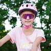 image:imageDUCO Kids Baseball Sunglasses for Boys Girls Age 616 Polarized  UV400 Protection Youth Cycling Goggles for Boys Girls Unbreakable Flexible Frame with Case amp Carry Case17 White Frame Revo Colorful Lens