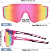 image:imageDUCO Kids Baseball Sunglasses for Boys Girls Age 616 Polarized  UV400 Protection Youth Cycling Goggles for Boys Girls Unbreakable Flexible Frame with Case amp Carry Case10 Pink Frame Revo Pink Lens