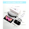 image:imageDUCO Kids Baseball Sunglasses for Boys Girls Age 616 Polarized  UV400 Protection Youth Cycling Goggles for Boys Girls Unbreakable Flexible Frame with Case amp Carry Case21 Pink Frame Revo Pink Lens