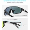 image:imageDUCO Kids Baseball Sunglasses for Boys Girls Age 616 Polarized  UV400 Protection Youth Cycling Goggles for Boys Girls Unbreakable Flexible Frame with Case amp Carry Case04 Black Frame Revo Orange Lens