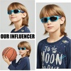 image:imageDUCO Kids Sunglasses Boys Girls Sports Polarized Sunglasses Youth Baseball for Kids UV Protection Age 610