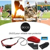 image:imageDUCO Little Kids Sunglasses Age 47 Unbreakable Polarized Cycling Glasses with Case amp Strap K014Red
