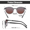 image:imageDUCO Mens Polarized Sunglasses for Men Ultra Lightweight Carbon Fiber Sun Glasses UV Protection UV400 Shades DC3018