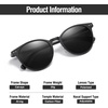 image:imageDUCO Mens Polarized Sunglasses for Men Ultra Lightweight Carbon Fiber Sun Glasses UV Protection UV400 Shades DC3019