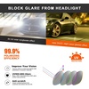 image:imageDUCO Night Driving Glasses Antiglare Eyewear Classic Polarized HD Night Vision Glasses For Women A01Black Frame Night Vision