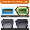 image:imageDUCO Night Driving Glasses Antiglare Eyewear Classic Polarized HD Night Vision Glasses For Women B02Brown Frame Night Vision