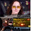 image:imageDUCO Night Driving Glasses Night Vision Glasses Fit Over Glasses for Men Women Polarized AntiGlare Pro Yellow Lens 8953YB05l Size Shine Purple Frame Night Vision Lens