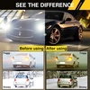 image:imageDUCO Night Driving Glasses Night Vision Glasses for Men Women Polarized AntiGlare UV400 Metal Frame Yellow Lens 8125YBright Black Frame Night Vision Lens