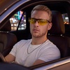 image:imageDUCO Night Driving Glasses Night Vision Glasses for Men Women Polarized AntiGlare UV400 Metal Frame Yellow Lens 8125YBright Black Frame Night Vision Lens