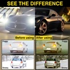 image:imageDUCO Night Driving Glasses Women Fit Over Glasses Night Vision Goggles Light Weight TR90 Frame Anti Glare Lens ATransparent Gray Frame Night Vision Lens