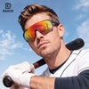 image:imageDUCO Non Polarized Cycling Sunglasses UV400 Running Shades DC0025Gunmetal Frame Revo Orange Lens