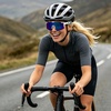 image:imageDUCO Non Polarized Sports Sunglasses UV400 Running Shades DC003202whiteblueblue
