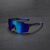 image:imageDUCO Non Polarized Sports Sunglasses UV400 Running Shades DC003203blackblueblue