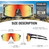 image:imageDUCO Non Polarized Sports Sunglasses UV400 Running Shades DC003208blackblackorange