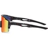image:imageDUCO Non Polarized Sports Sunglasses UV400 Running Shades DC003208blackblackorange