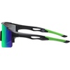image:imageDUCO Non Polarized Sports Sunglasses UV400 Running Shades DC003209blackgreengreen