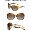 image:imageDUCO Oversized Polarized Sunglasses for Women Retro Trendy Frame Vintage Ladies Shades UV Protection 1220
