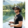 image:imageDUCO Polarized Fitover Sunglasses UV400 Protection amp HD for Unisex 895302 M Black Frame Gray Lens
