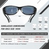 image:imageDUCO Polarized Fitover Sunglasses UV400 Protection amp HD for Unisex 8953M Black Frame Revo Purple