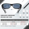 image:imageDUCO Polarized Fitover Sunglasses UV400 Protection amp HD for Unisex 8953M Black Frame Revo Red