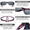 image:imageDUCO Polarized Fitover Sunglasses UV400 Protection amp HD for Unisex 8953M Purple Tortoise Frame Revo Purple