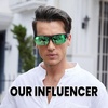 image:imageDUCO Polarized Fitover Sunglasses UV400 Protection amp HD for Unisex 8960Transparent Grey Frame Revo Green Lens