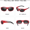 image:imageDUCO Polarized Kids Sunglasses with Strap 410 Age  22g K001  UV400 Protection Sports Glasses for Boys Girls Impactresistant Running Shades for Cycling SoftballK005red for Age 512