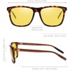 image:imageDUCO Polarized Night Vision Glasses for Men and Women Yellow Safety Driving Glasses with UV Protection and Anti GlareA04tortoise Frame Night Vision Lens