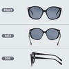 image:imageDUCO Polarized Oversized Sunglasses for Women Trendy Round Designer Sun Glasses Big Shades UV400 Protection DC1106