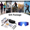 image:imageDUCO Polarized Sports Sunglasses for Men and Women Protection Ideal for Fishing Cycling and Running Mountain Biking DC0046White Frame Black Dot Revo Blue Lens