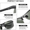 image:imageDUCO Polarized Sunglasses Mens Ultralight Carbon Fiber Sun Glasses for Men Driving Sports Fishing UV400 Protection DC8277Black Frame Dark Green Lens