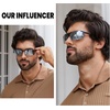 image:imageDUCO Polarized Sunglasses Mens Ultralight Carbon Fiber Sun Glasses for Men Driving Sports Fishing UV400 Protection DC8277Black Frame Silver Lens