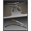 image:imageDUCO Polarized Sunglasses Mens Ultralight Carbon Fiber Sun Glasses for Men Driving Sports Fishing UV400 Protection DC8277Gunmetal Frame Silver Lens
