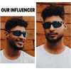 image:imageDUCO Polarized Sunglasses Mens Ultralight Carbon Fiber Sun Glasses for Men Driving Sports Fishing UV400 Protection DC8277Matte Blue Frame Blue Temple Revo Blue Lens