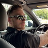 image:imageDUCO Polarized Sunglasses for Men Lightweight Carbon Fiber UV400 Protection Square Sun Glasses 8207Gunmetal Frame Grey Lens