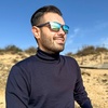 image:imageDUCO Polarized Sunglasses for Men Lightweight Carbon Fiber UV400 Protection Square Sun Glasses 8207Gunmetal Frame Revo Blue Lens