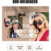 image:imageDUCO Retro Aviator Polarized Sunglasses Women Men Vintage Double Bridge Sun Glasses Classic Shades DC1208Black Frame Revo Red Lens