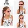image:imageDUCO Sports Polarized Kids Sunglasses Boys Girls Unbreakable Youth Baseball Shades UV400 Protection Age 610 K001