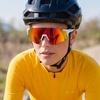 image:imageDUCO Sports Sunglasses NonPolarized UV400 Adults Running Shades DC0042White Orange