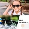 image:imageDUCO Toddler Sunglasses for Boys Girls Age 35 Polarized Kids Sun Glasses with Strap and UV400 Lens DK031