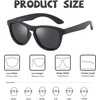 image:imageDUCO Toddler Sunglasses for Boys Girls Age 35 Polarized Kids Sun Glasses with Strap and UV400 Lens DK031