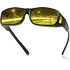 image:imageDUCO Wraparound Fitover Glasses 8953 Polarized Wear Over Night Vision Sunglasses for Men Women 8953Y1