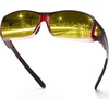 image:imageDUCO Wraparound Fitover Glasses 8953 Polarized Wear Over Night Vision Sunglasses for Men Women 8953Y3