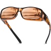 image:imageDUCO Wraparound Fitover Glasses 8953 Polarized Wear Over Night Vision Sunglasses for Men Women 8953Y6