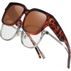 Tortoise Frame Brown Lens