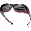 Purple Tortoiseshell Frame Grey Lens
